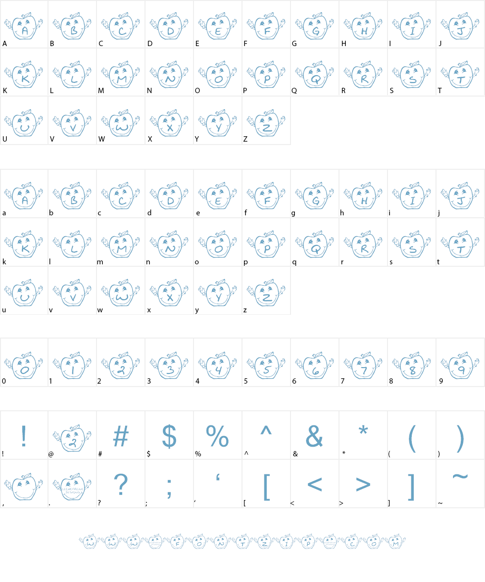 LCR Teacher's Pet Font Character